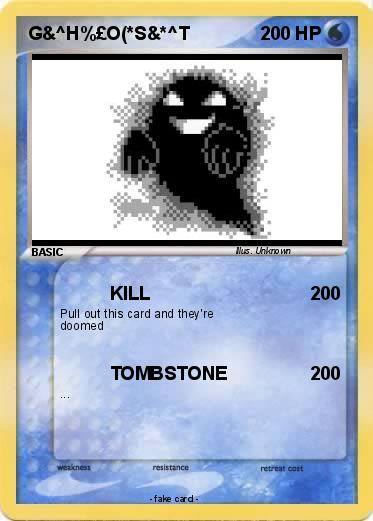 Pokemon G&^H%£O(*S&*^T