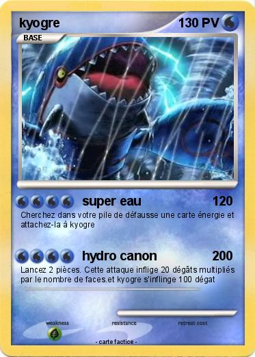 Pokemon kyogre