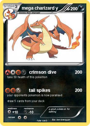 Pokemon mega charizard y