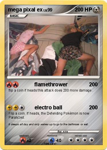 Pokemon mega pixal ex