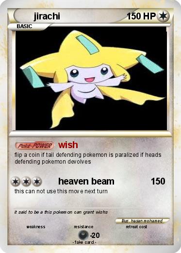 Pokemon jirachi