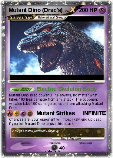 Pokemon Mutant Dino (Drac's)