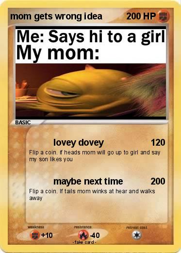 Pokemon mom gets wrong idea