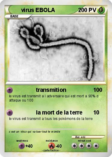 Pokemon virus EBOLA