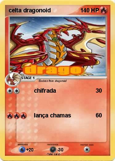 Pokemon celta dragonoid