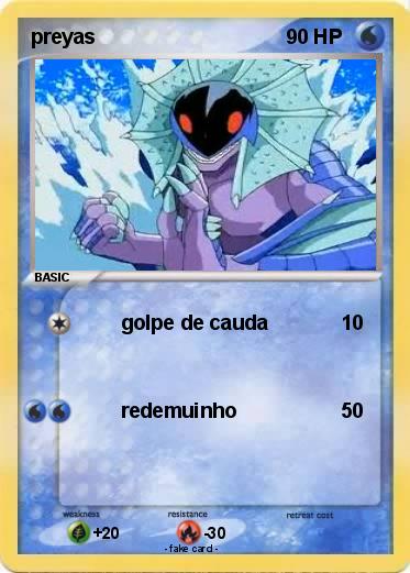 Pokemon preyas