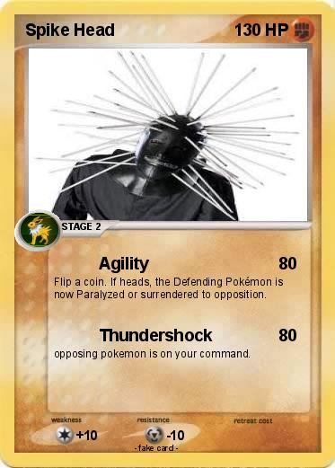 Pokemon Spike Head
