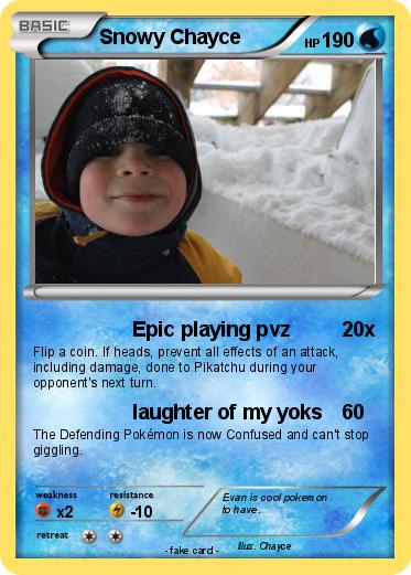 Pokemon Snowy Chayce