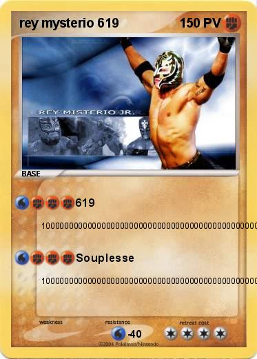 Pokemon rey mysterio 619