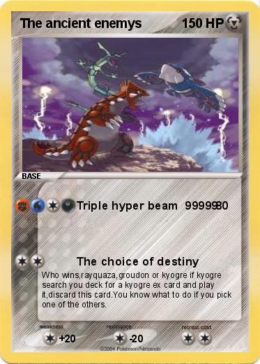Pokemon The ancient enemys