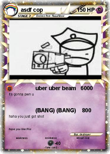 Pokemon asdf cop