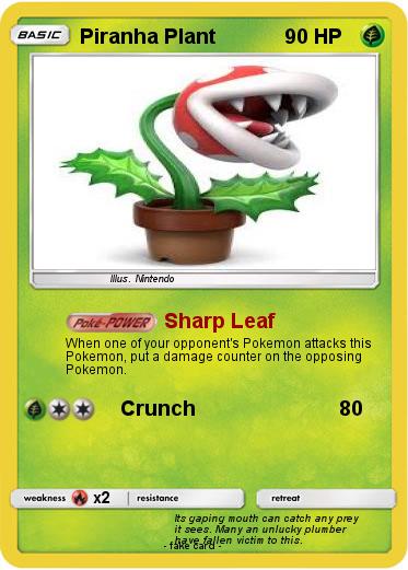 Pokemon Piranha Plant