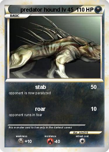 Pokemon predator hound lv 45