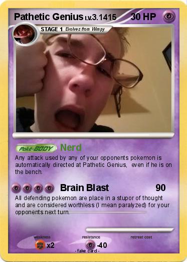 Pokemon Pathetic Genius
