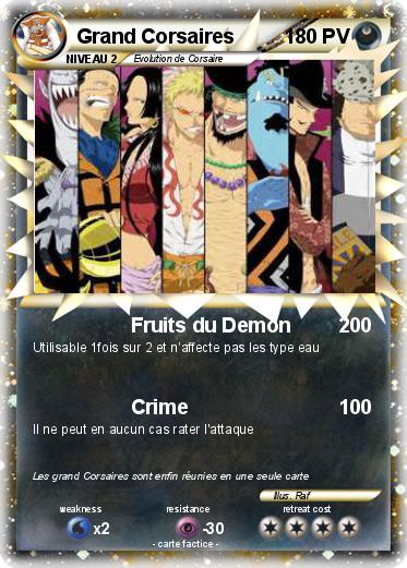 Pokemon Grand Corsaires