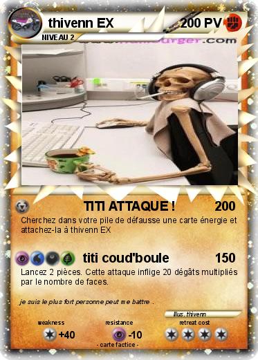 Pokemon thivenn EX