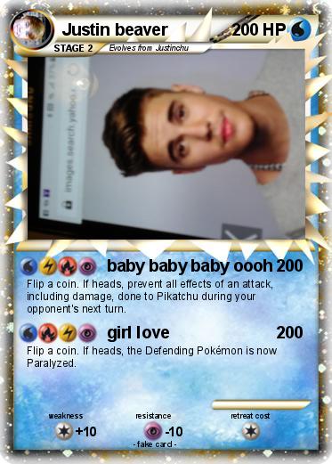 Pokemon Justin beaver