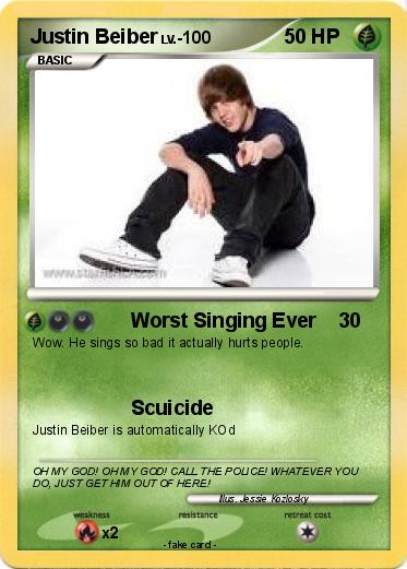 Pokemon Justin Beiber
