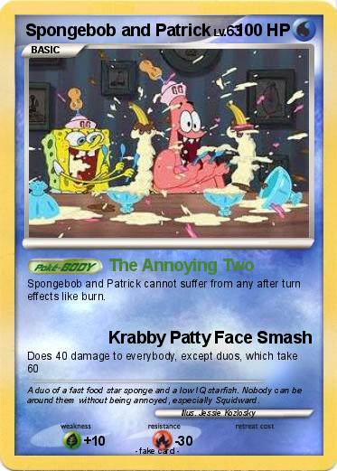 Pokemon Spongebob and Patrick