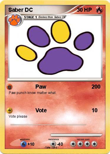Pokemon Saber DC