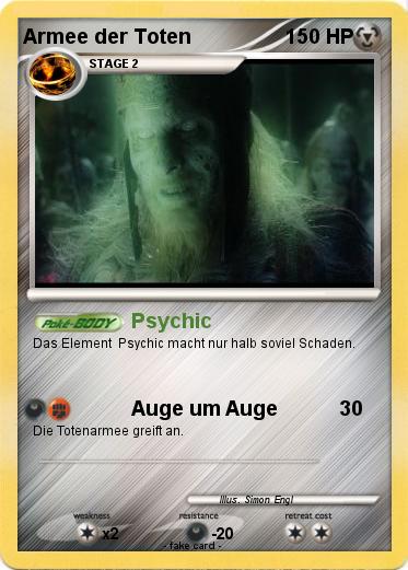 Pokemon Armee der Toten