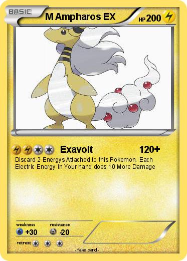 Pokemon M Ampharos EX