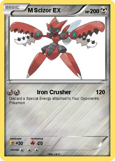 Pokemon M Scizor EX