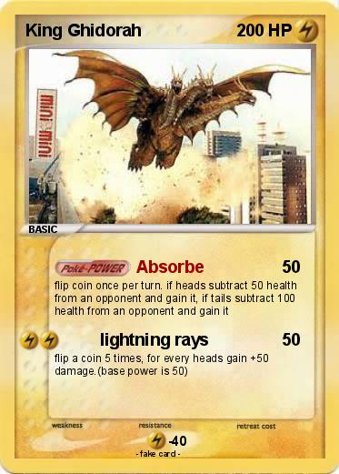 Pokemon King Ghidorah