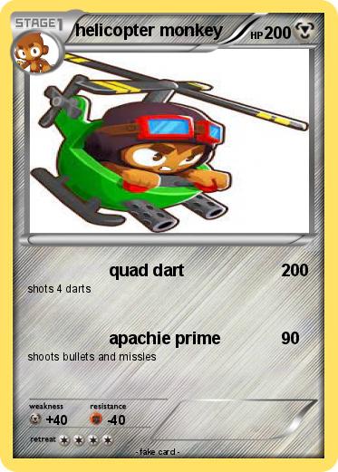 Pokemon helicopter monkey