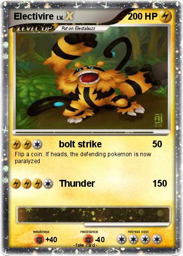 Pokemon Electivire