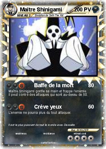 Pokemon Maître Shinigami