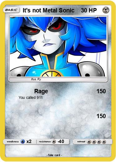 Pokemon It's not Metal Sonic
