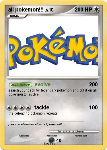 Pokemon all pokemon!!!
