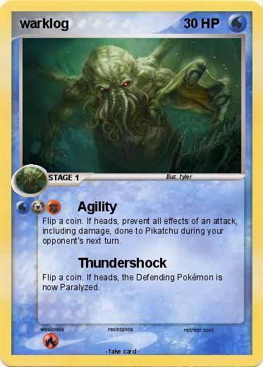 Pokemon warklog