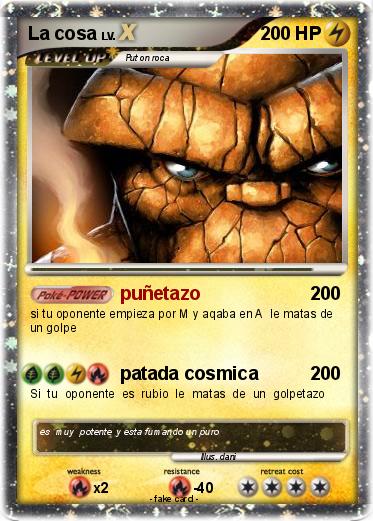 Pokemon La cosa