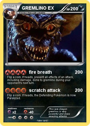 Pokemon GREMLINO EX