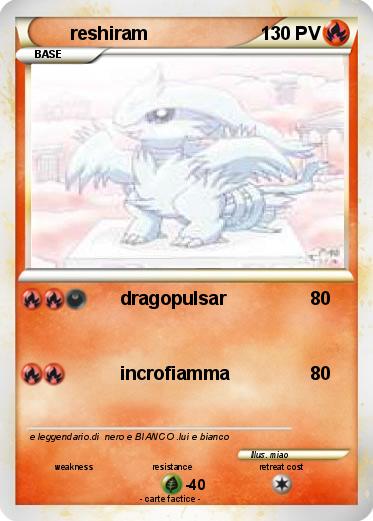 Pokemon reshiram