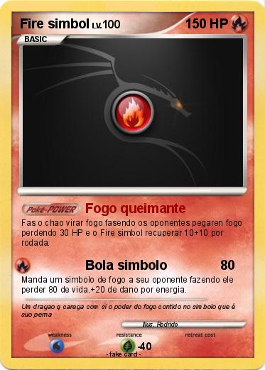 Pokemon Fire simbol