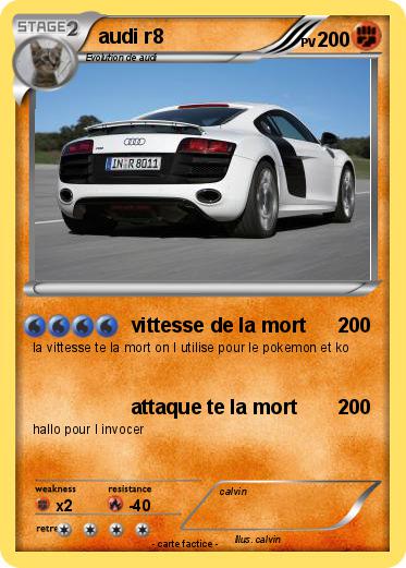 Pokemon audi r8