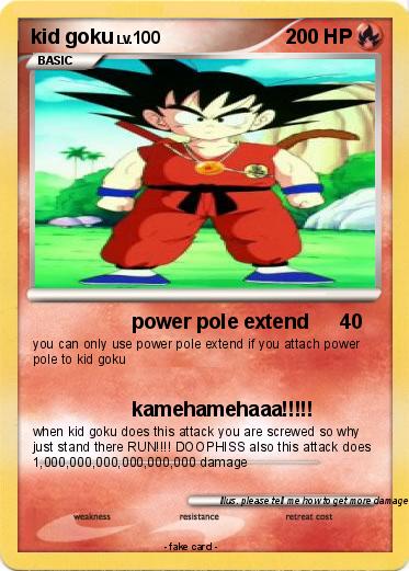 Pokemon kid goku