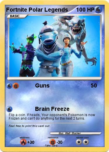 Pokemon Fortnite Polar Legends