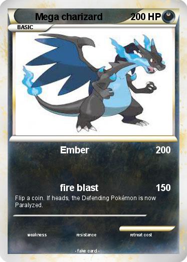 Pokemon Mega charizard