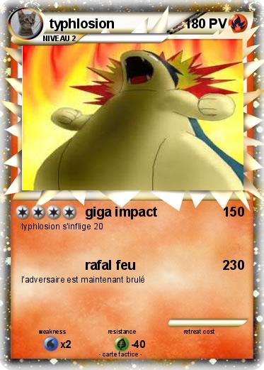 Pokemon typhlosion