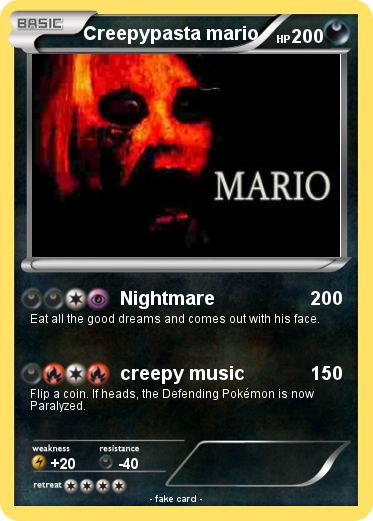 Pokemon Creepypasta mario