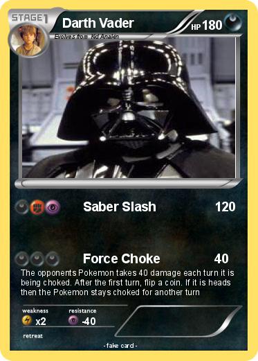 Pokemon Darth Vader