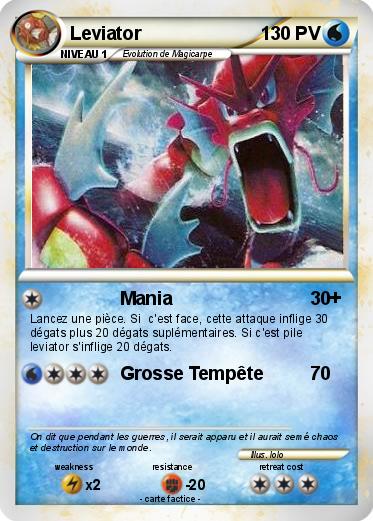 Pokemon Leviator