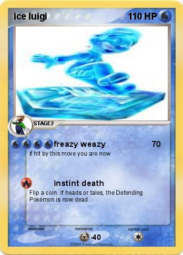 Pokemon ice luigi
