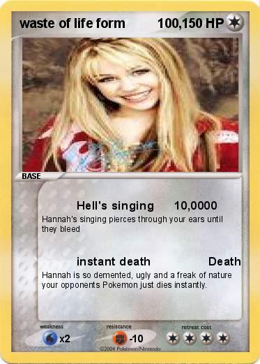 Pokemon waste of life form         100,