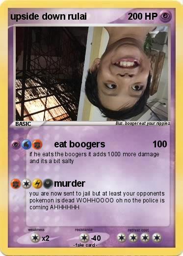 Pokemon upside down rulai