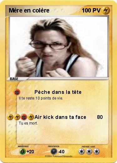 Pokemon Mère en colère